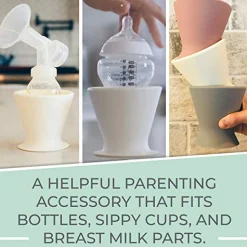 Bokee The Bokee Baby Bottle Holder - Soft White