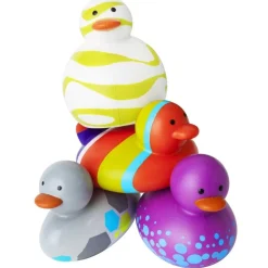 Boon Odd Ducks Not Your Average Rubber Ducky, 4 Pack - Assorted