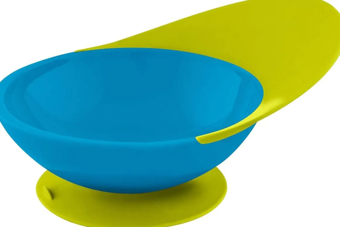 Boon Spill Catcher Baby Bowl - Blue/Green