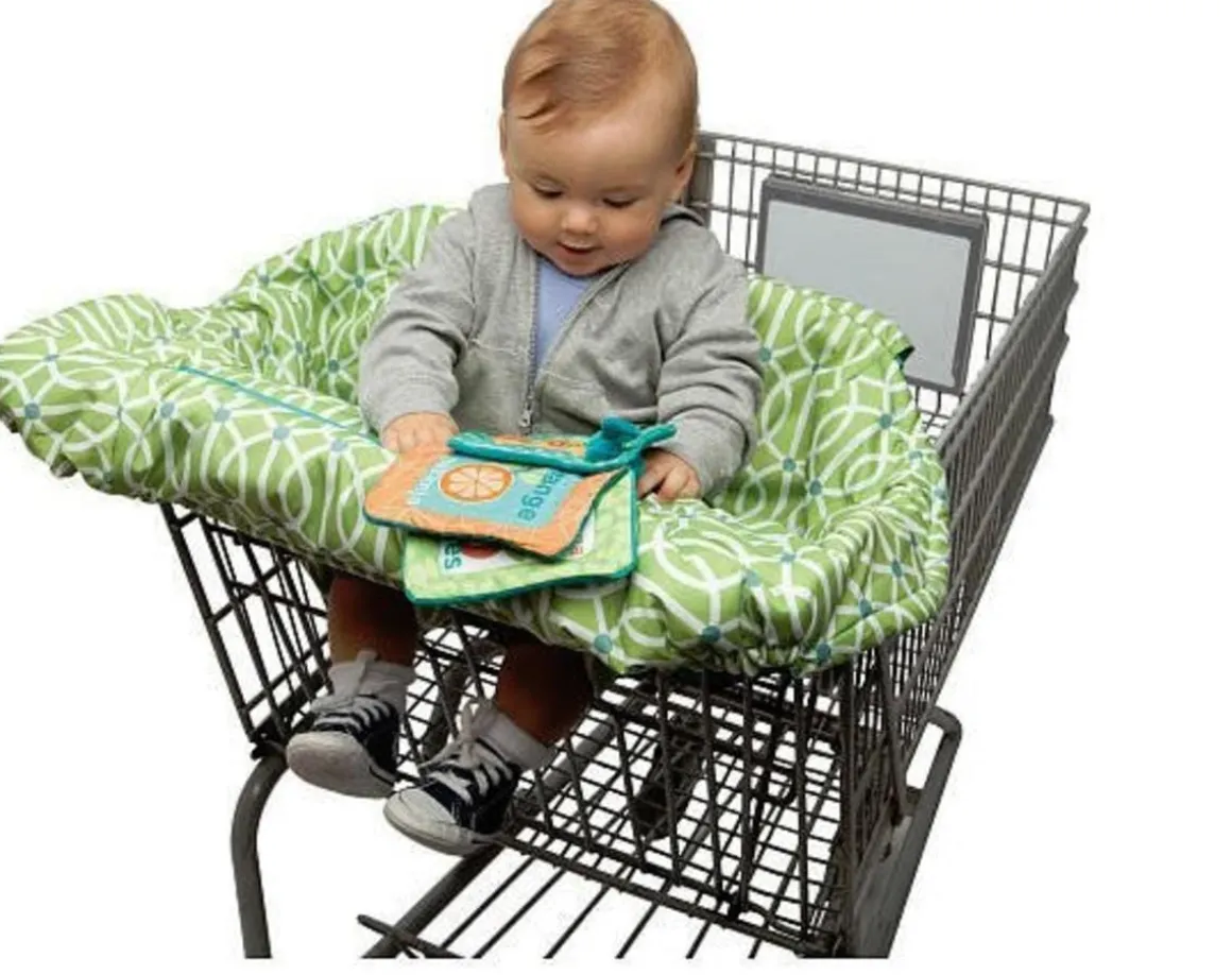 Boppy Shopping Cart Cover - Park Gate Green