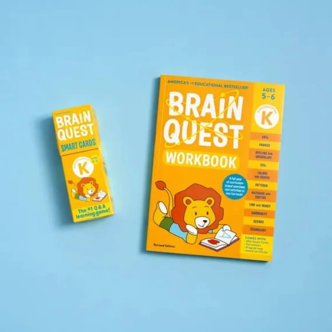 Brain Quest Kindergarten Smart Cards Revised 5th Edition