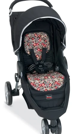 Britax B-Agile Stroller Fashion Kit - Redwood