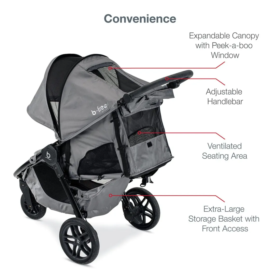 Britax B-Free Sport & B-Safe Gen2 FlexFit+ Travel System - Asher