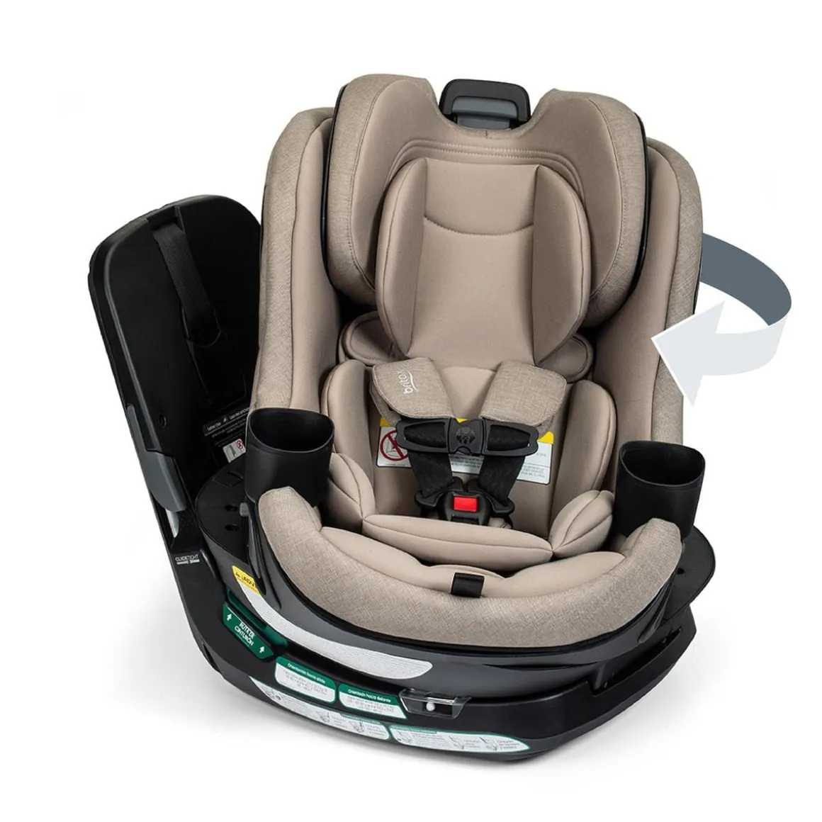 Britax Galaxy360 Slim Rotating Convertible Car Seat - Teak