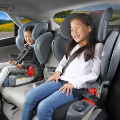 Britax Grow With You ClickTight Harness Booster Car Seat - Black Contour