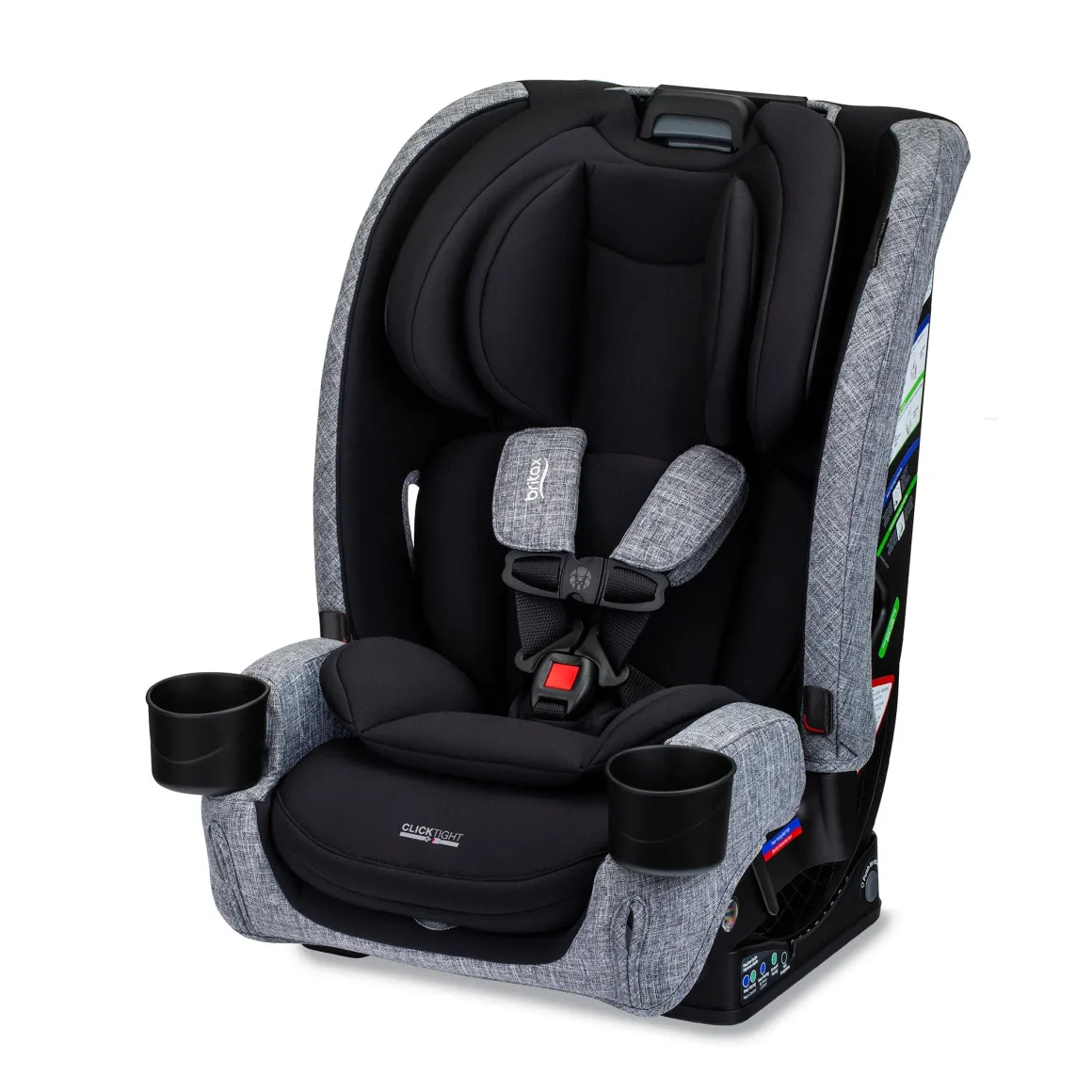 Britax One4Life Slim ClickTight All-in-One Convertible Car Seat - Raven Black (SIP)