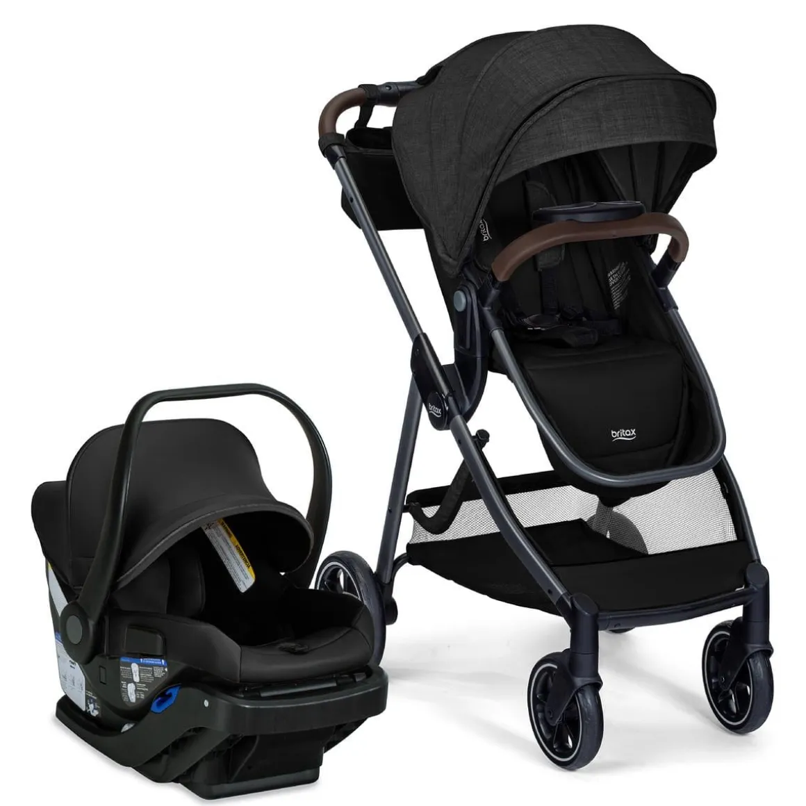 Britax Phases Travel System - Raven Black