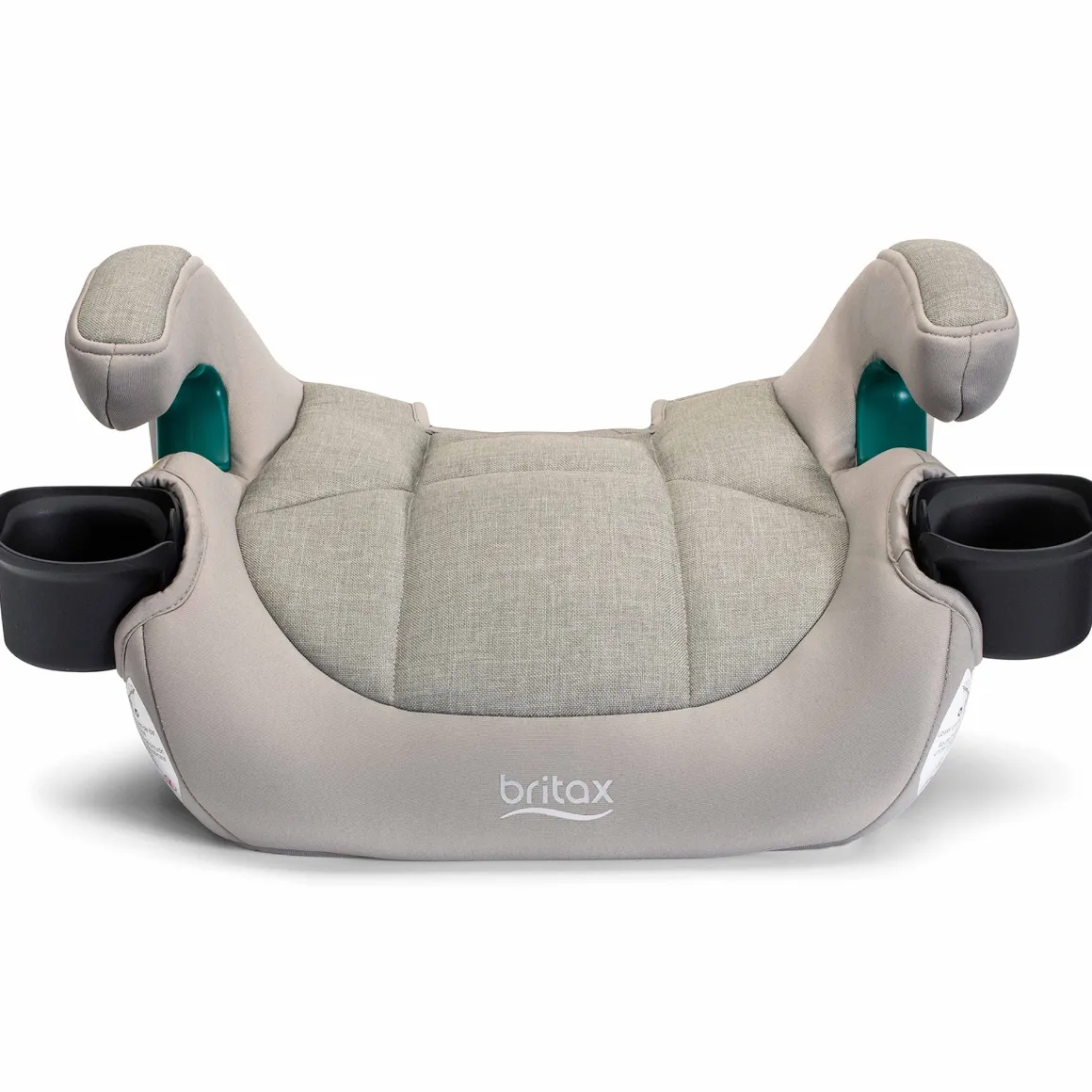Britax UpNGo Click Backless Booster with Rigid LATCH - Parchment