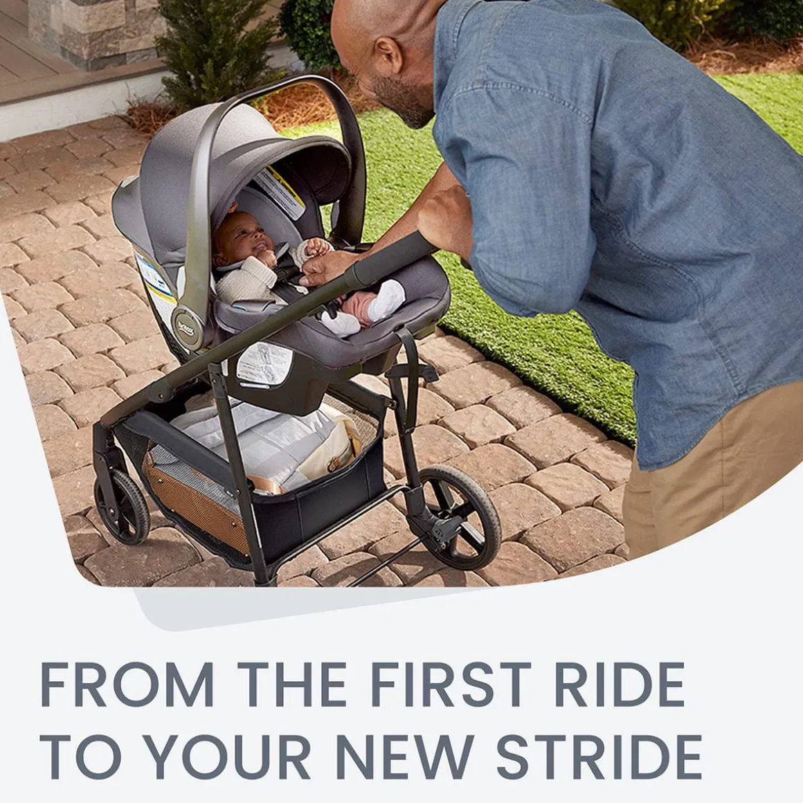 Britax Willow Brook Travel System - Graphite Glacier