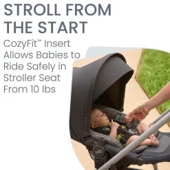 Britax Willow Grove SC Travel System - Pindot Onyx