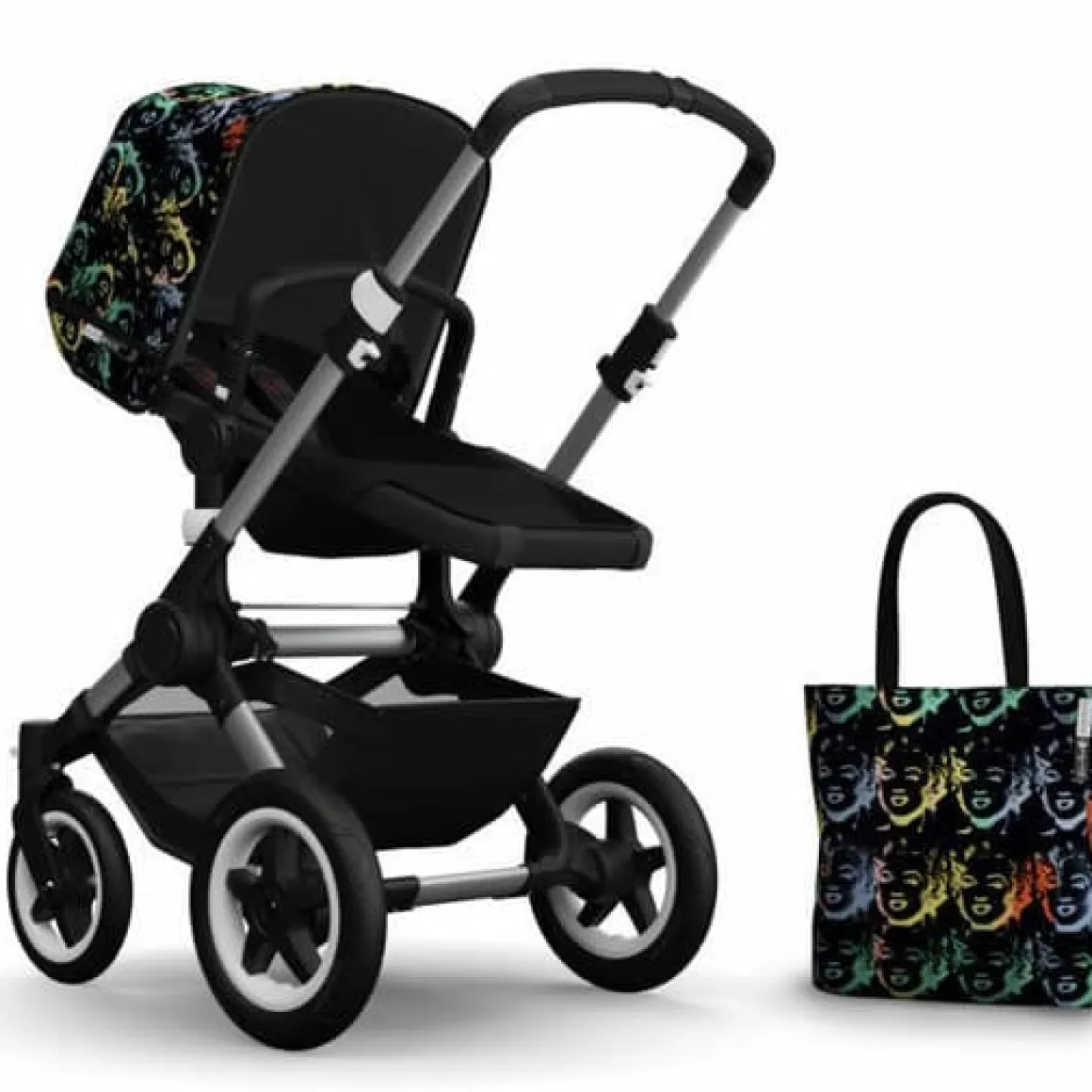 Bugaboo Buffalo Andy Warhol Accessory Pack - Marilyn/Black