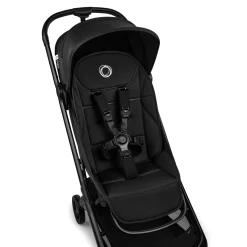 Bugaboo Butterfly 2 Complete Stroller + Travel Bag Bundle - Black / Heritage Black / Heritage Black