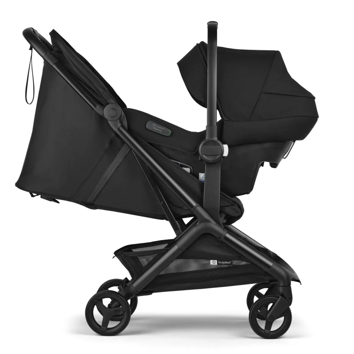 Bugaboo Butterfly 2 + Turtle Air Shield Travel System Bundle - Black / Desert Taupe / Desert Taupe / Black