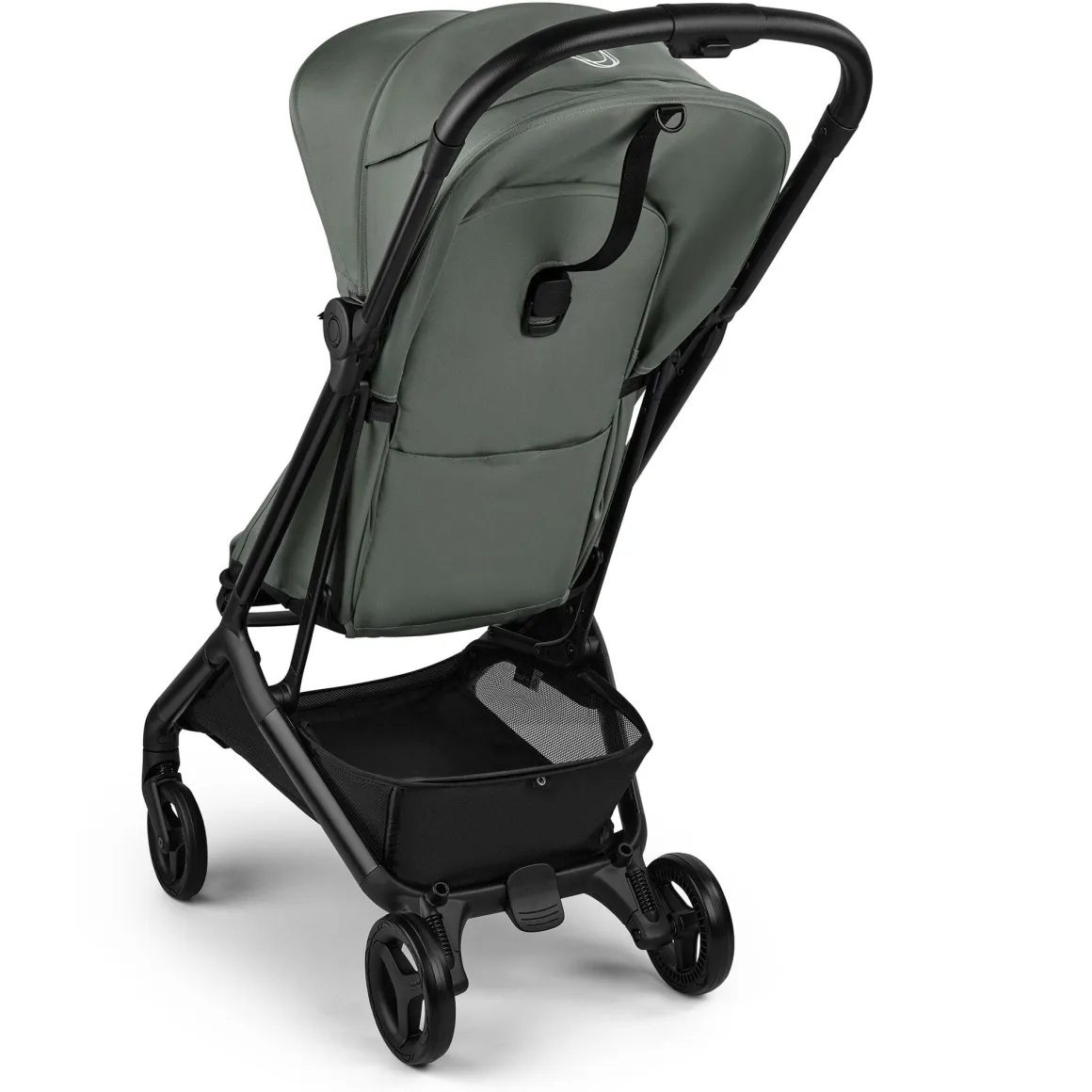 Bugaboo Butterfly 2 + Turtle Air Shield Travel System Bundle - Black / Forest Green / Forest Green / Black