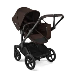 Bugaboo Donkey 6 Complete Single-to-Double Stroller - Black / Cocoa Brown / Cocoa Brown