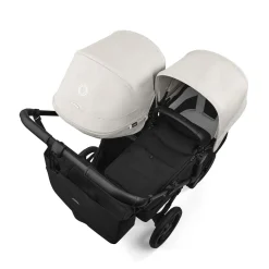 Bugaboo Donkey 6 Complete Single-to-Double Stroller - Black / Heritage Black / Misty White