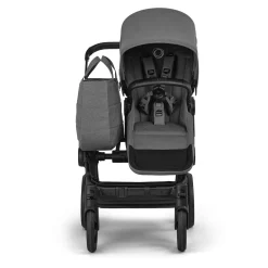 Bugaboo Donkey 6 Complete Single-to-Double Stroller - Black / Moon Grey / Moon Grey