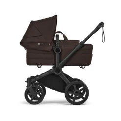 Bugaboo Donkey 6 Duo Complete Stroller Bundle - Black / Cocoa Brown / Cocoa Brown