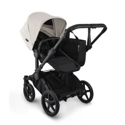 Bugaboo Donkey 6 Duo + Turtle Air Shield Travel System Bundle - Black / Heritage Black / Misty White