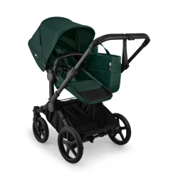 Bugaboo Donkey 6 Mono + Turtle Air Shield Travel System Bundle - Black / Fern Green / Fern Green