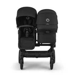 Bugaboo Donkey 6 Mono + Turtle Air Shield Travel System Bundle - Black / Heritage Black / Heritage Black