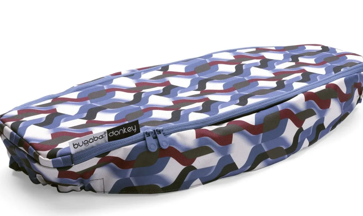 Bugaboo Donkey 2 Side Luggage Basket Cover - Waves