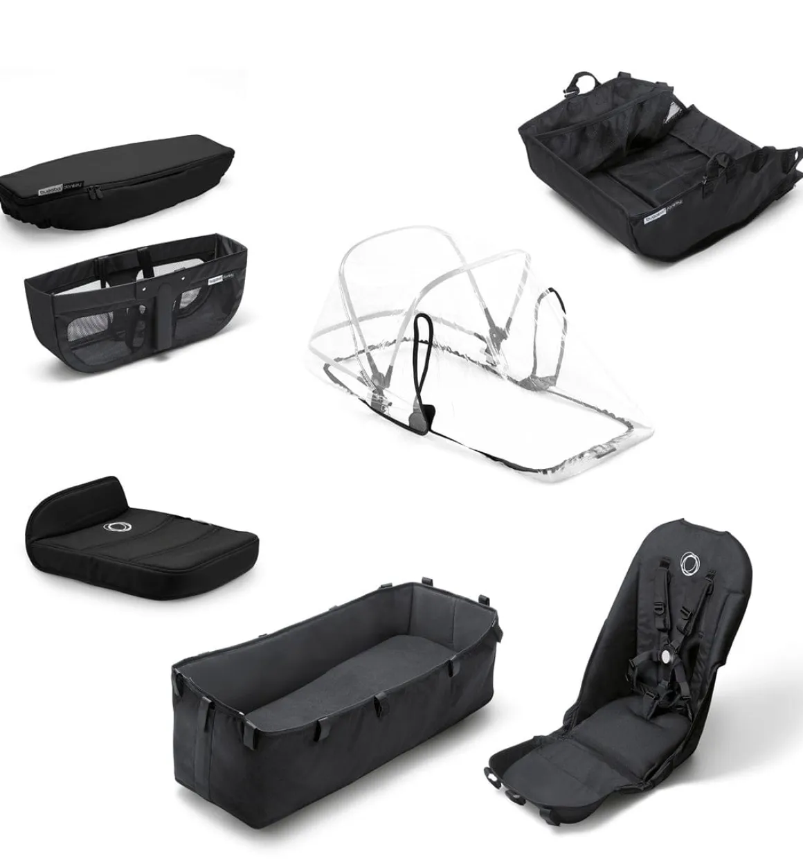 Bugaboo Donkey 2 Style Set - Black