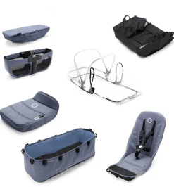 Bugaboo Donkey 2 Style Set - Blue Melange