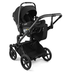 Bugaboo Donkey 6 + Turtle Air Shield Twin Travel System Bundle - Black / Deep Indigo / Deep Indigo