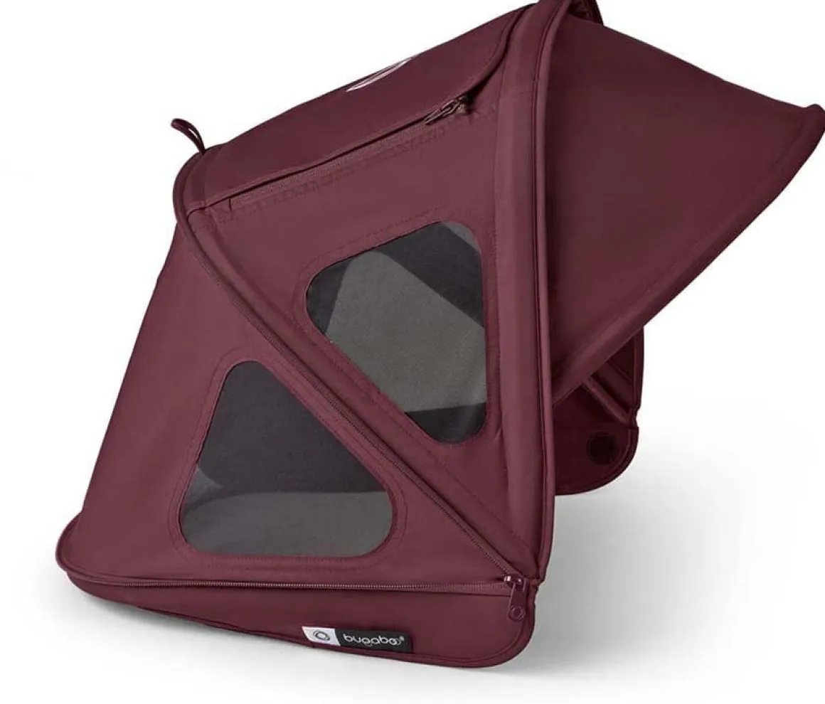 Bugaboo Dragonfly Breezy Sun Canopy - Dark Cherry