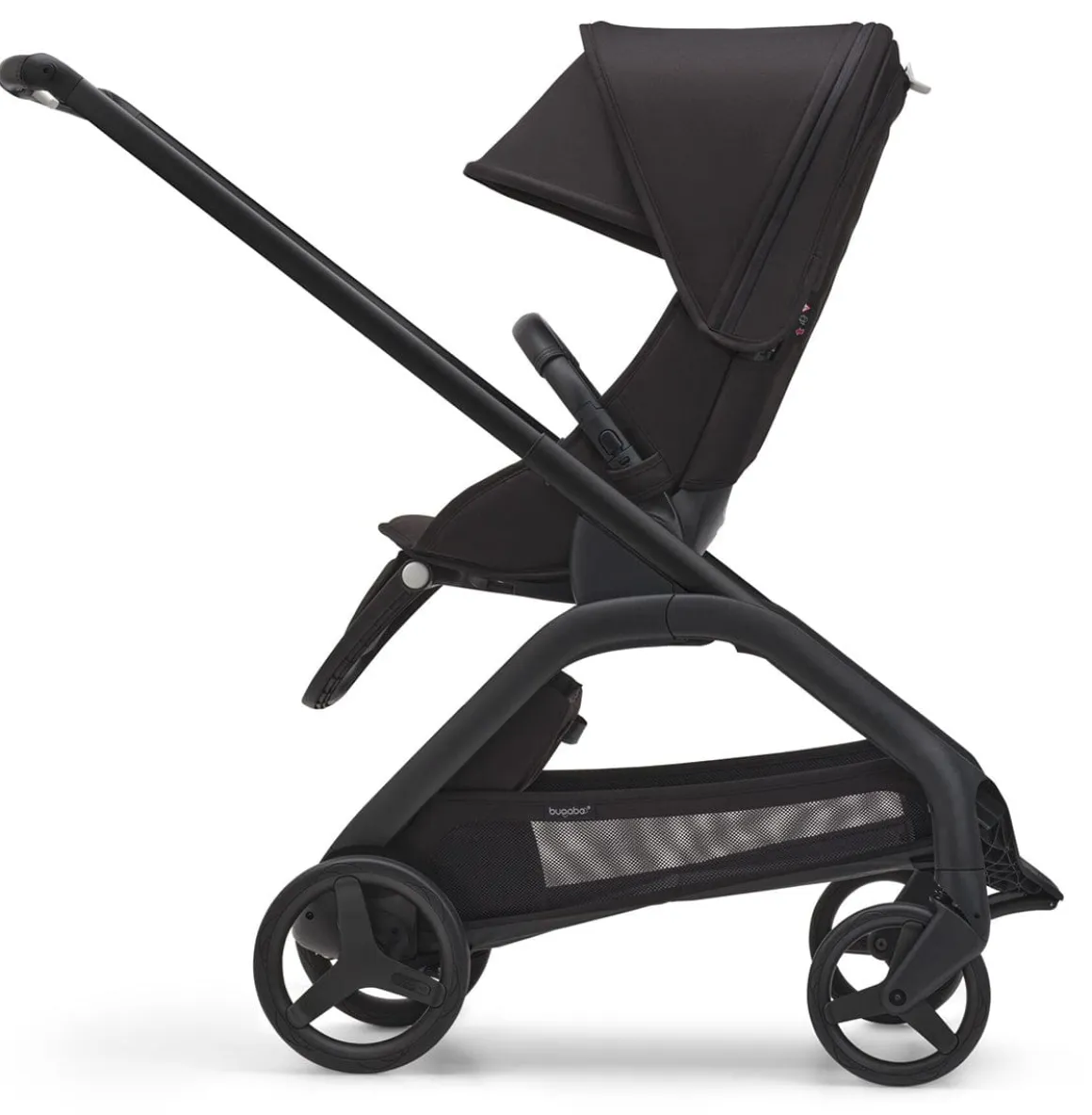 Bugaboo Dragonfly Complete Lightweight Compact Stroller - Black / Midnight Black / Midnight Black