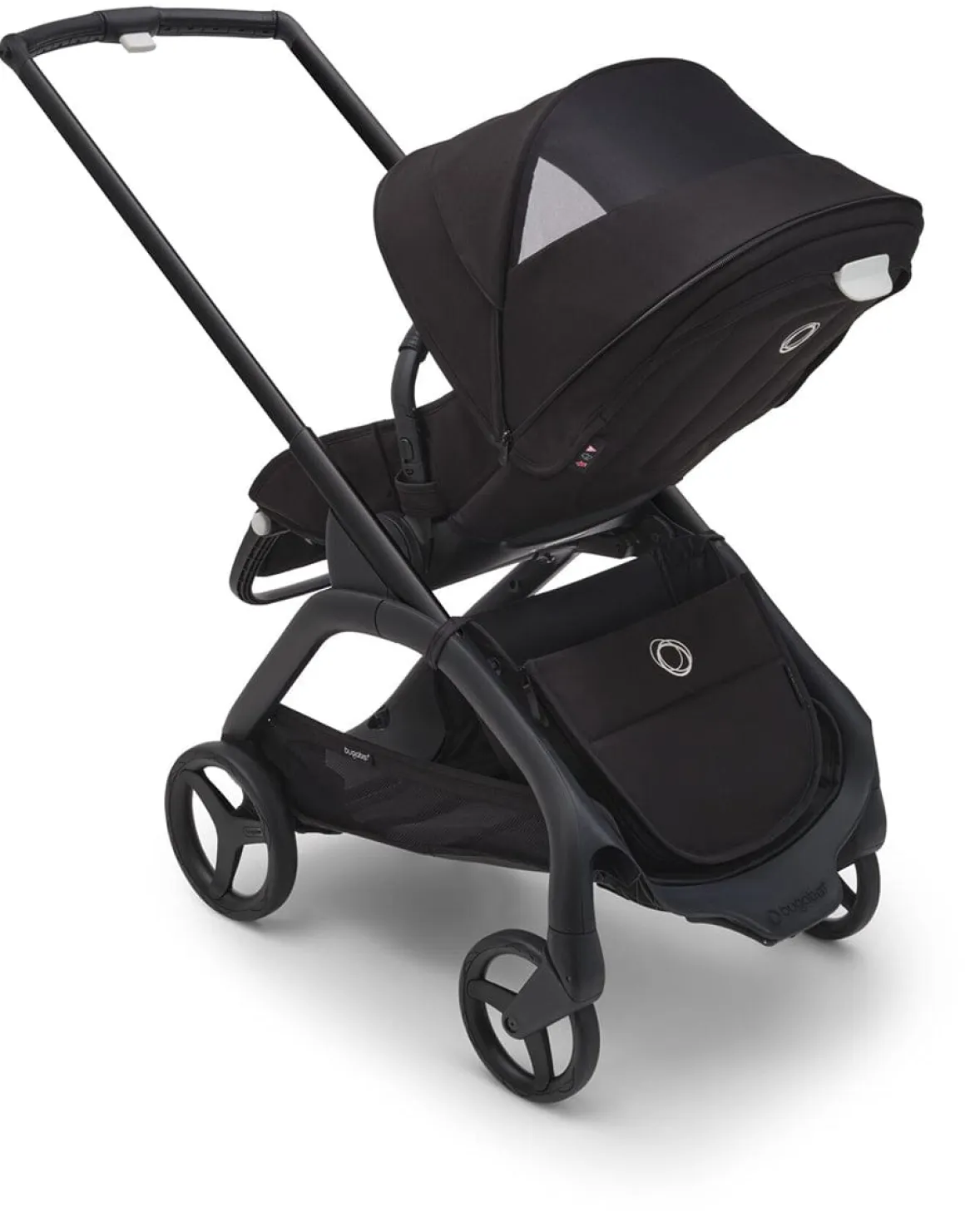 Bugaboo Dragonfly Complete Lightweight Compact Stroller - Black / Midnight Black / Midnight Black