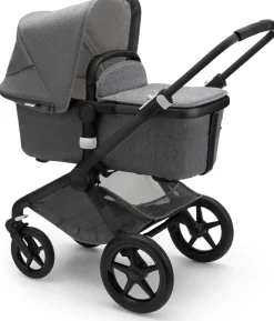 Bugaboo Fox2 Complete Stroller - Classic - Black/Grey Melange