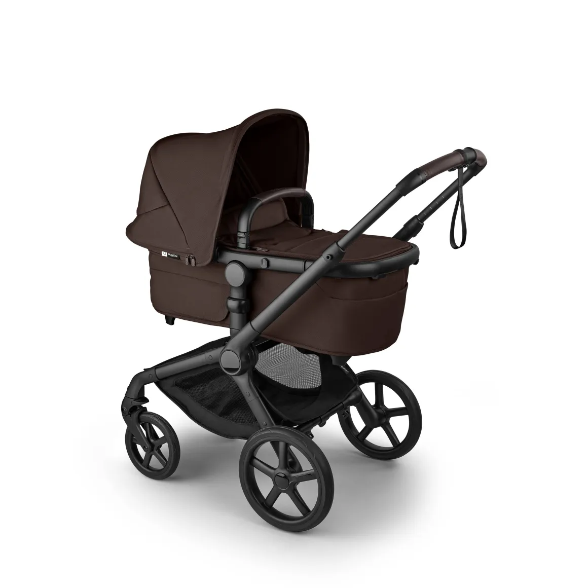 Bugaboo Fox 5 Renew Complete Stroller - Black / Cocoa Brown / Cocoa Brown