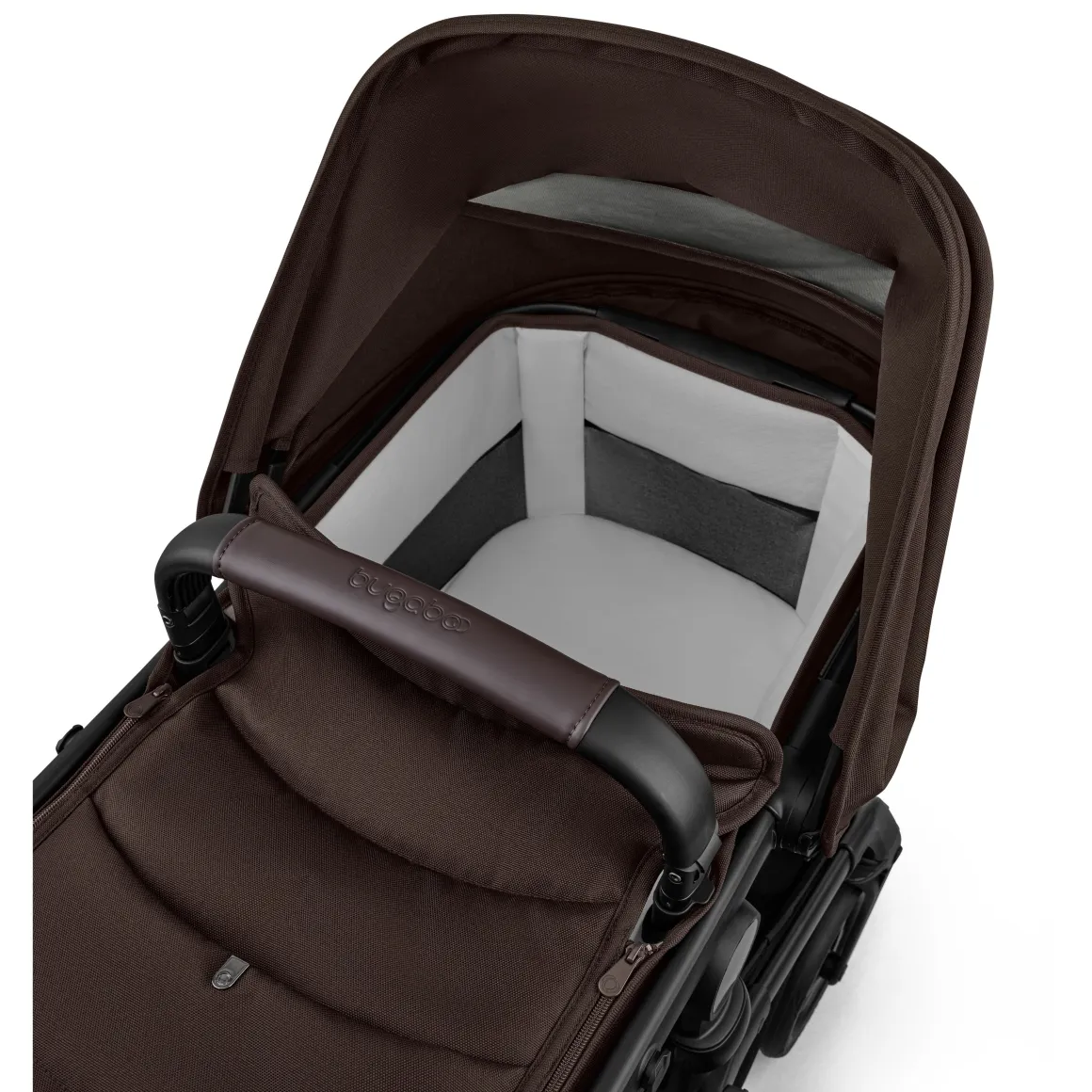 Bugaboo Fox 5 Renew Complete Stroller - Black / Cocoa Brown / Cocoa Brown