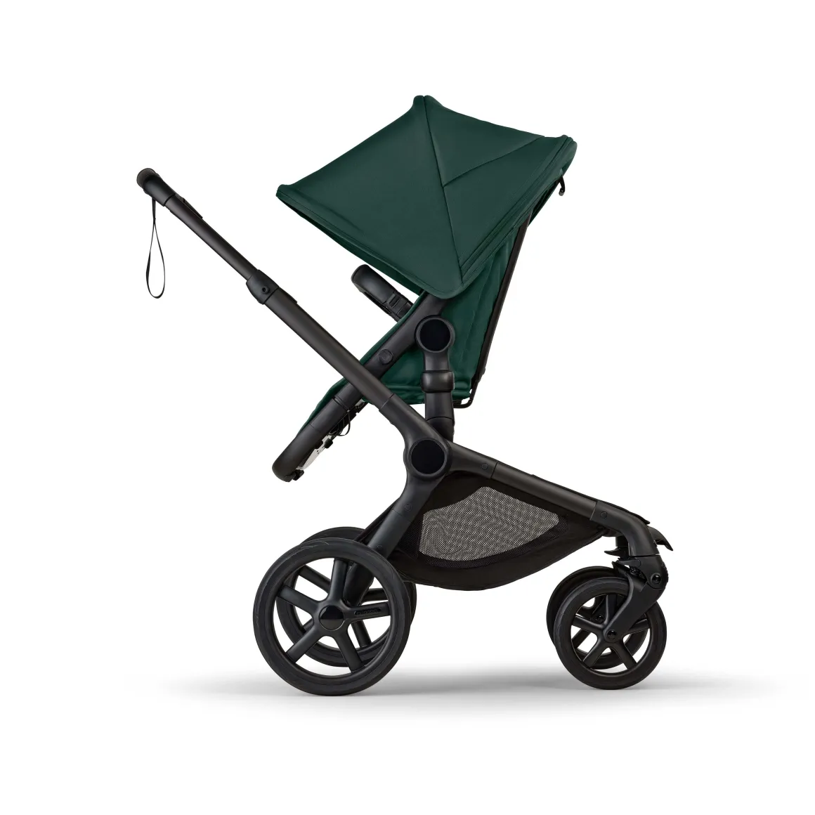 Bugaboo Fox 5 Renew Complete Stroller - Black / Fern Green / Fern Green