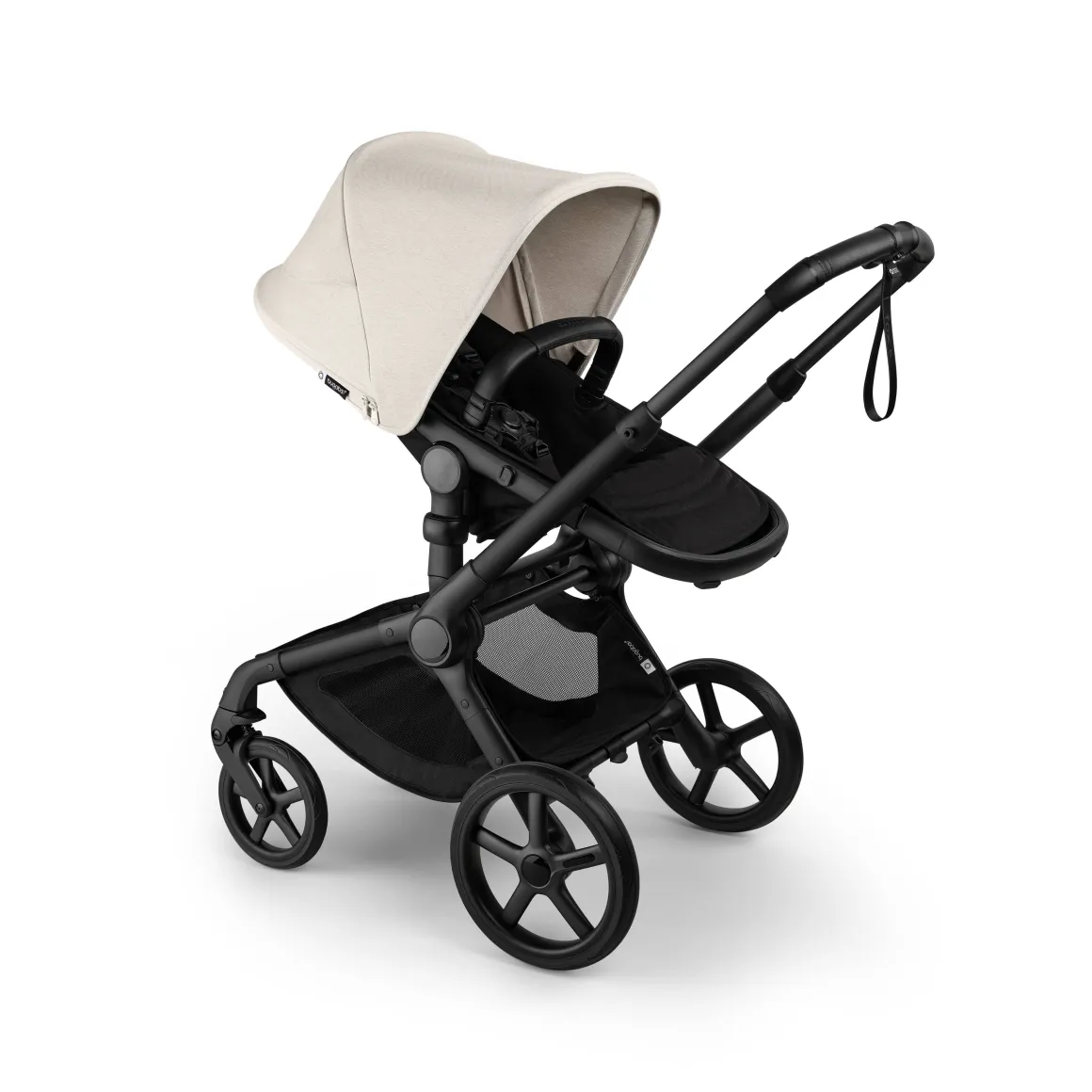 Bugaboo Fox 5 Renew Complete Stroller - Black / Heritage Black / Misty White