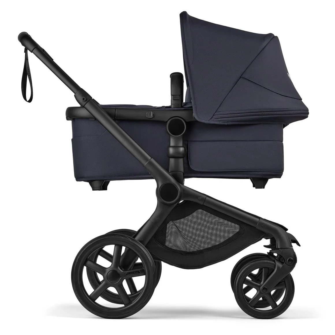 Bugaboo Fox 5 Renew + Turtle Air Shield Travel System Bundle - Black / Deep Indigo / Deep Indigo