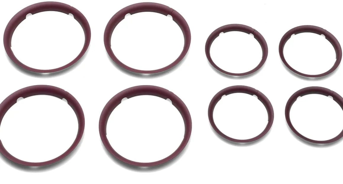 Bugaboo Fox Wheel Caps - Dark Red