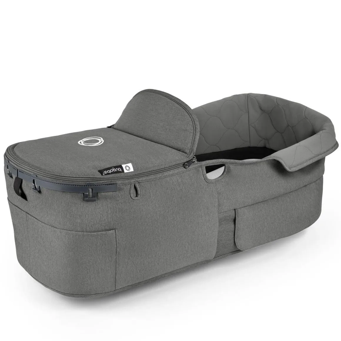 Bugaboo Kangaroo Bassinet Fabric Complete - Moon Grey