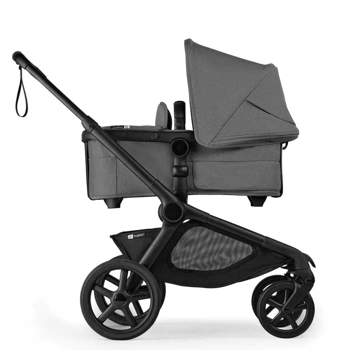 Bugaboo Kangaroo Bassinet Fabric Complete - Moon Grey