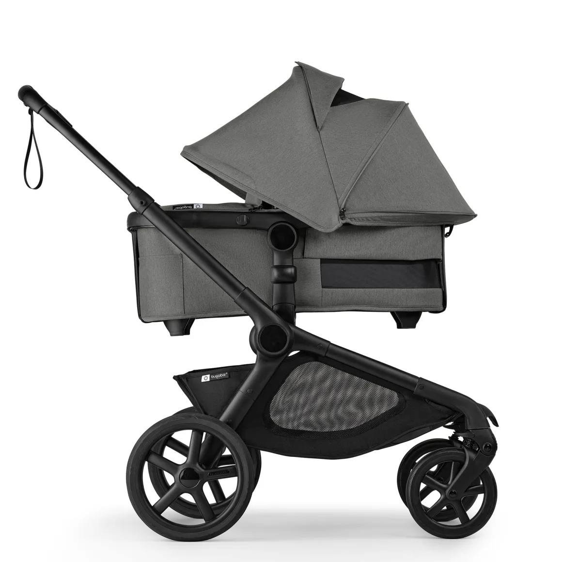 Bugaboo Kangaroo Bassinet Fabric Complete - Moon Grey