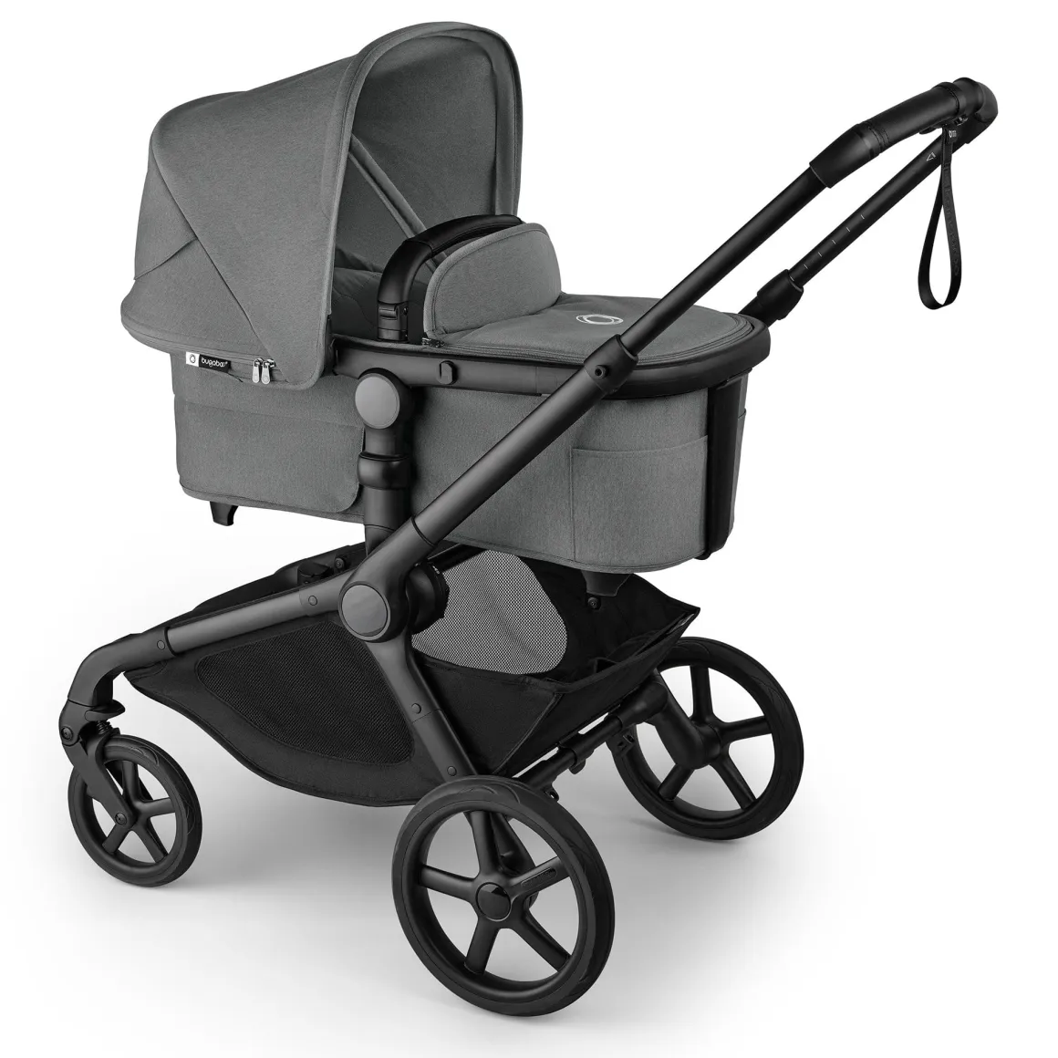 Bugaboo Kangaroo Bassinet Fabric Complete - Moon Grey