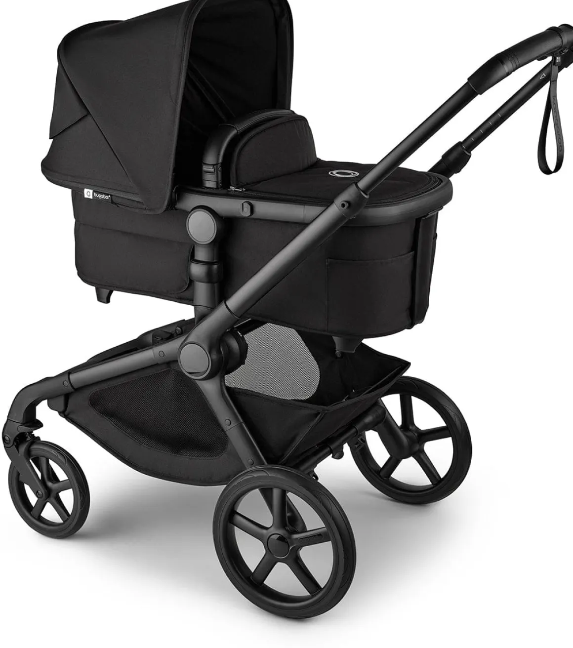 Bugaboo Kangaroo Complete (One Box)+ Turtle Air Shield By Nuna Travel System Bundle - Black / Dark Cherry / Dark Cherry / Black