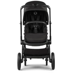 Bugaboo Kangaroo Complete Stroller + Turtle Air Shield By Nuna Travel System Bundle - Black / Midnight Black / Midnight Black / Black