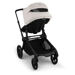 Bugaboo Kangaroo Complete Stroller + Turtle Air Shield By Nuna Travel System Bundle - Black / Midnight Black / Misty White / Black