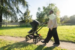 Bugaboo Kangaroo Double Seat Stroller - Black / Desert Taupe / Desert Taupe