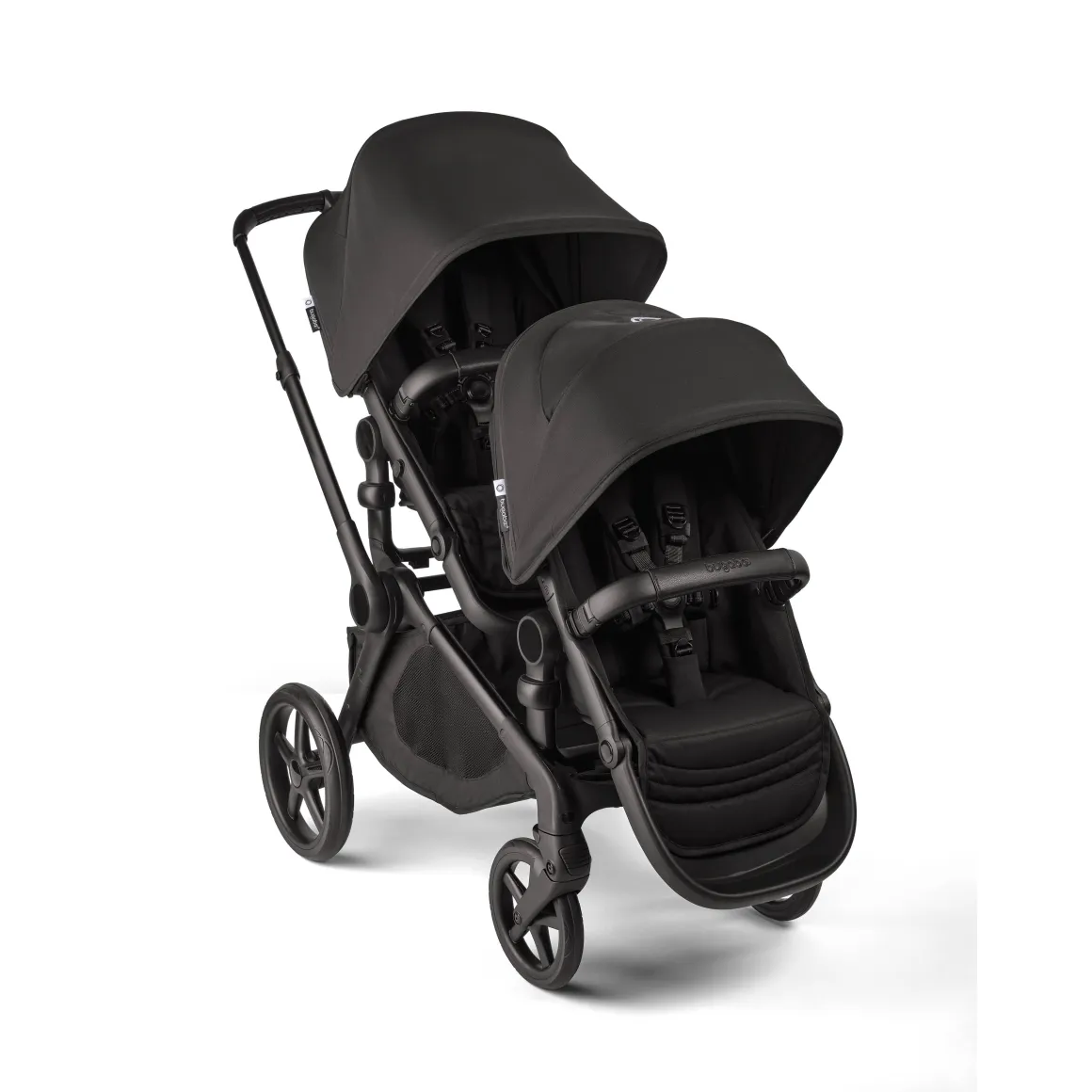 Bugaboo Kangaroo Double Seat Stroller - Black / Midnight Black / Midnight Black