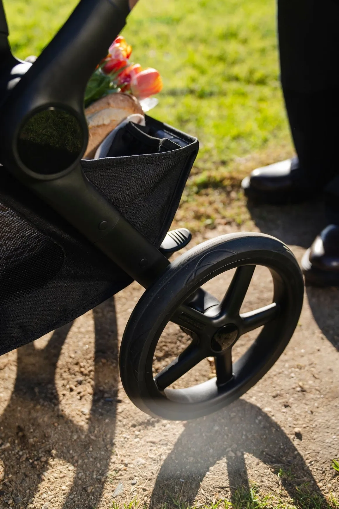 Bugaboo Kangaroo Double Seat Stroller - Black / Midnight Black / Midnight Black