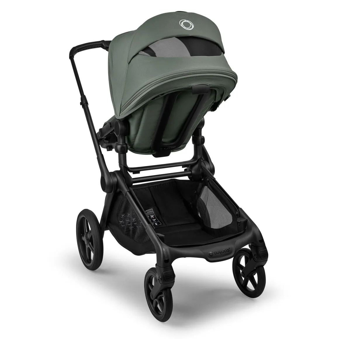 Bugaboo Kangaroo Seat Complete Stroller - Black / Forest Green / Forest Green
